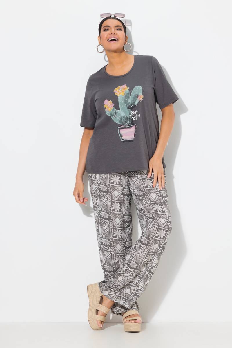 Große Größen Hose Rose, Damen, grau, Größe: 54/56, Viskose, Ulla Popken Große Größen Hose Rose, Damen, grau, Größe: 54/56, Viskose, Ulla Popken von Ulla Popken