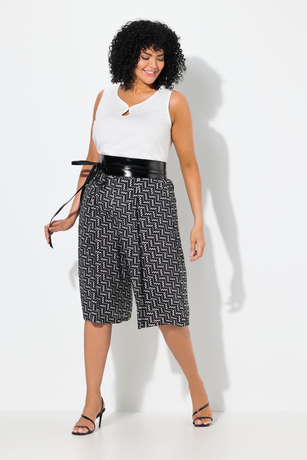 Große Größen Hosenrock, Damen, schwarz, Größe: 46/48, Polyester/Viskose/Synthetische Fasern, Ulla Popken Große Größen Hosenrock, Damen, schwarz, Größe: 46/48, Polyester/Viskose/Synthetische Fasern, Ulla Popken von Ulla Popken