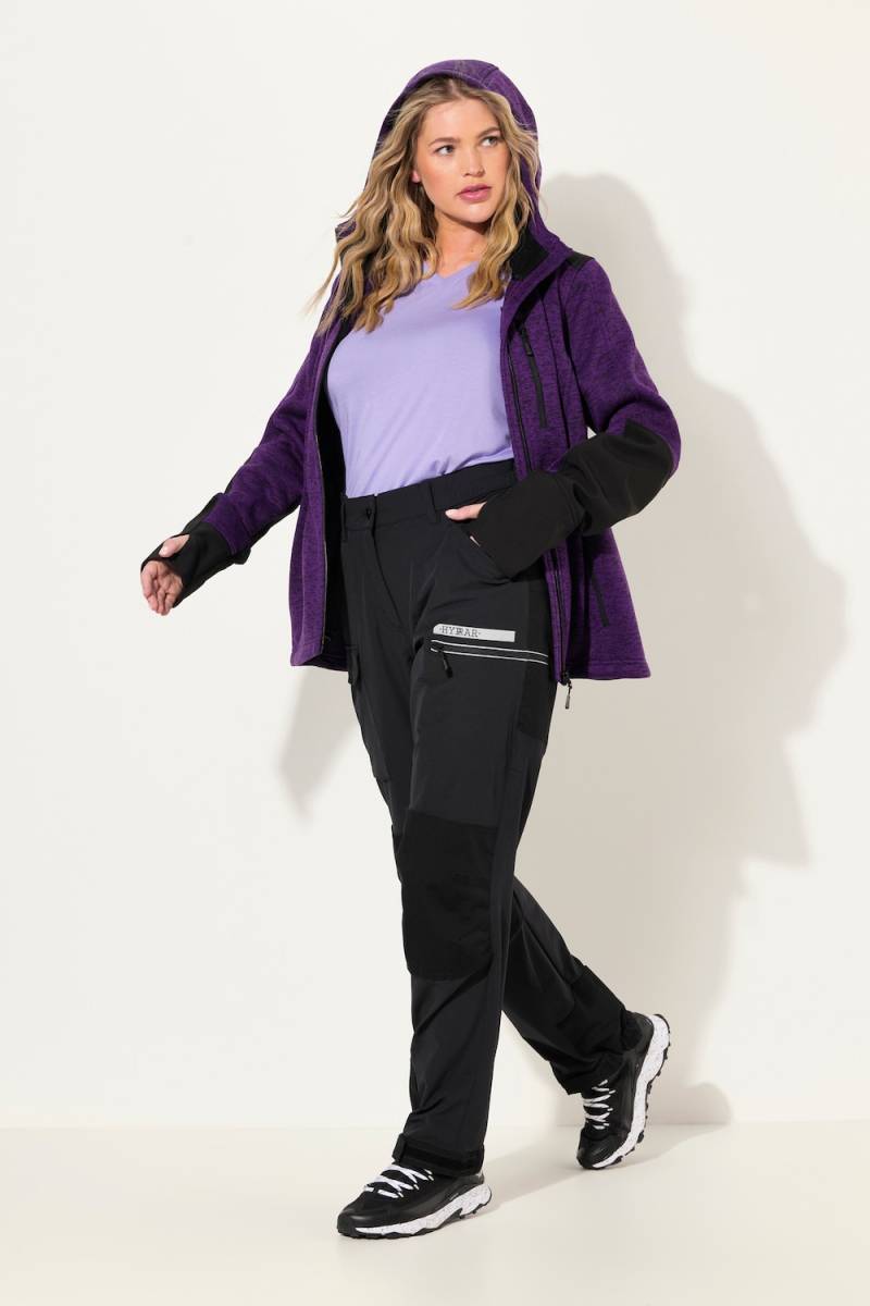 Große Größen HYPRAR Hybrid-Trekkinghose, Damen, schwarz, Größe: 44, Synthetische Fasern/Polyester/Baumwolle, Ulla Popken Große Größen HYPRAR Hybrid-Trekkinghose, Damen, schwarz, Größe: 44, Synthetische Fasern/Polyester/Baumwolle, Ulla Popken von Ulla Popken