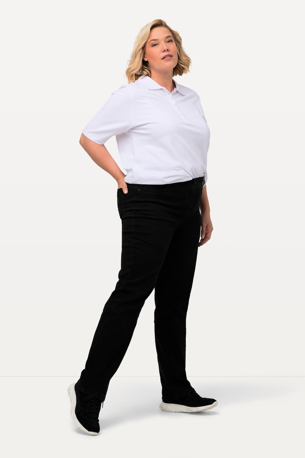 Große Größen Jeans Mandy, Damen, schwarz, Größe: 100, Baumwolle/Polyester/Viskose, Ulla Popken Große Größen Jeans Mandy, Damen, schwarz, Größe: 100, Baumwolle/Polyester/Viskose, Ulla Popken von Ulla Popken