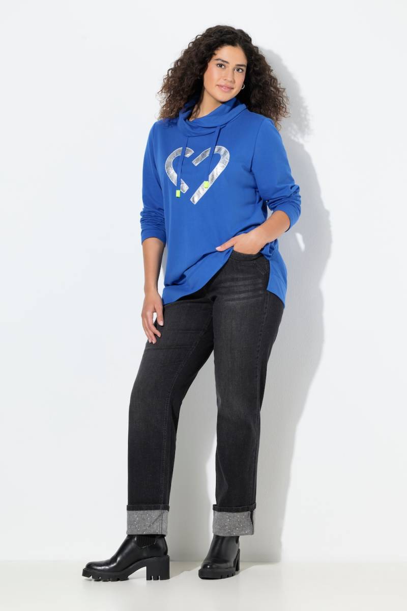 Große Größen Jeans Mandy, Damen, schwarz, Größe: 50, Baumwolle, Ulla Popken von Ulla Popken