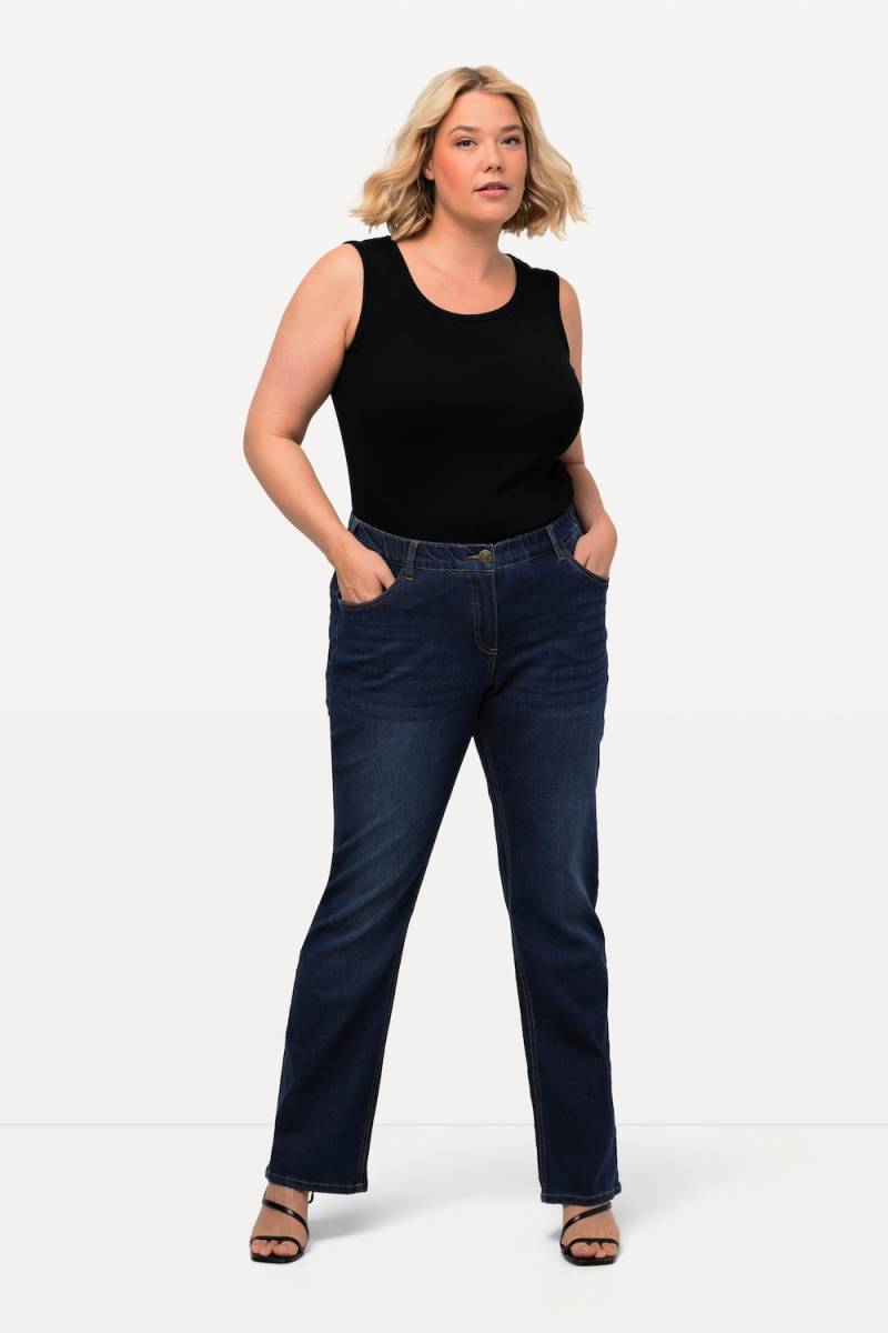 Große Größen Jeans Marie, Damen, blau, Größe: 120, Baumwolle/Polyester/Viskose, Ulla Popken von Ulla Popken
