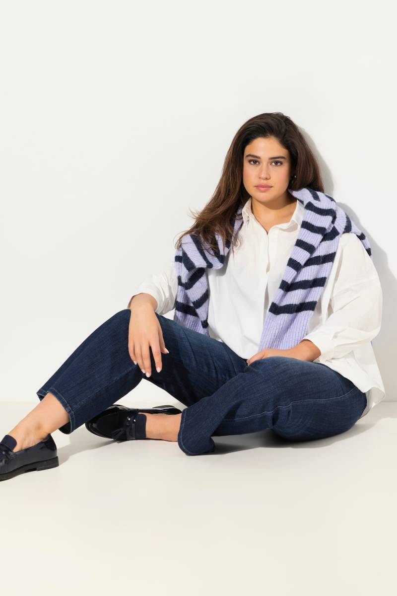 Große Größen Jeans Mary, Damen, blau, Größe: 26, Baumwolle, Ulla Popken von Ulla Popken