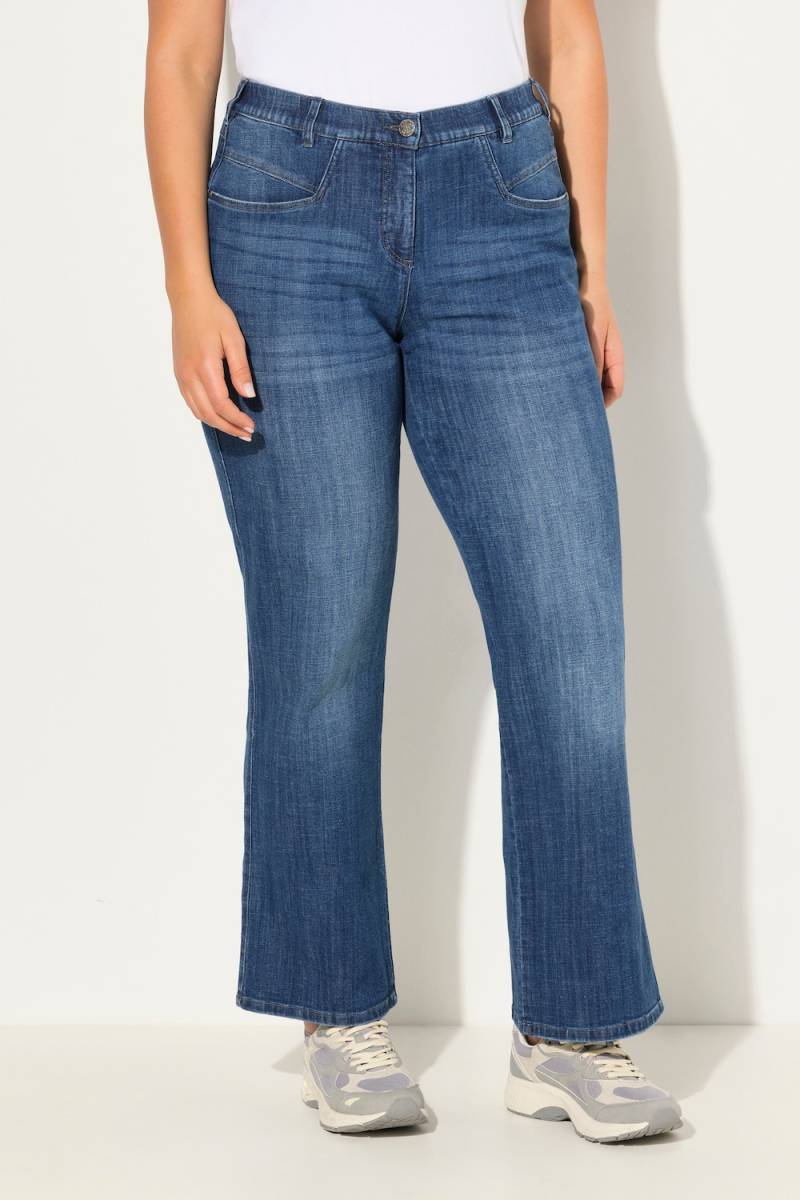 Große Größen Jeans Mary, Damen, blau, Größe: 42, Baumwolle, Ulla Popken von Ulla Popken