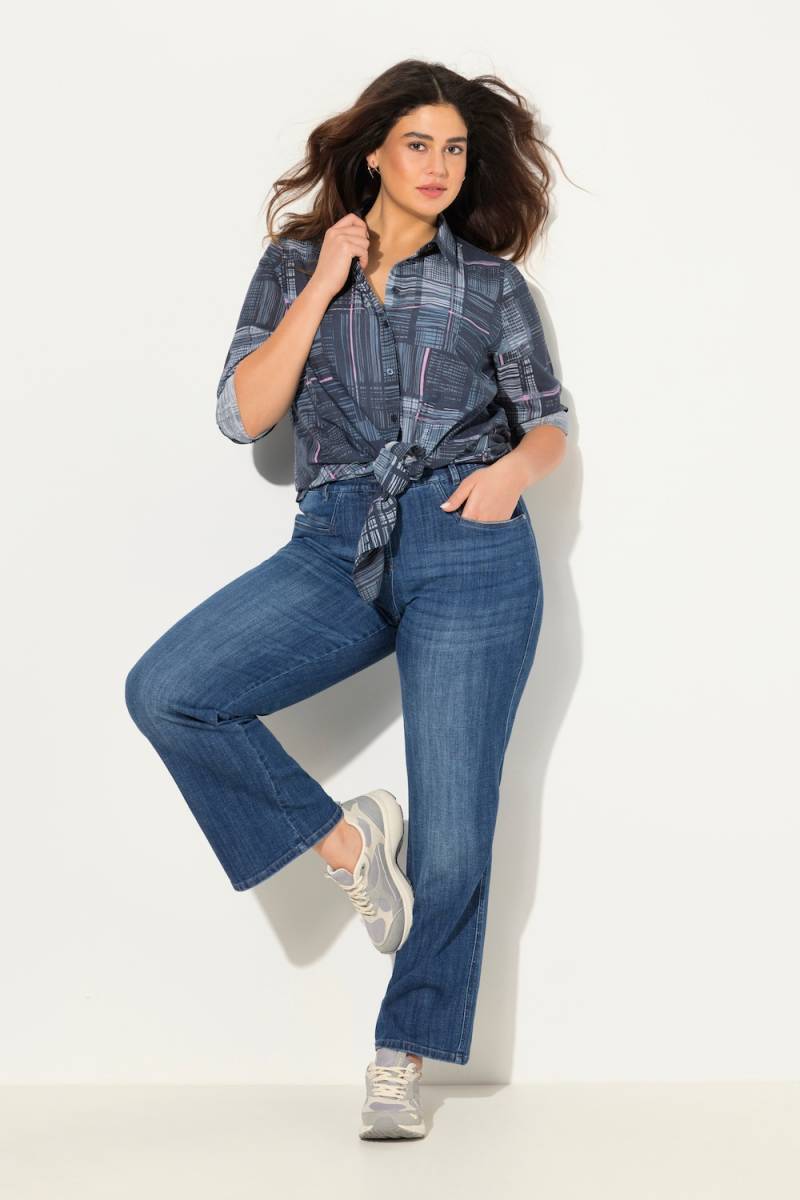 Große Größen Jeans Mary, Damen, blau, Größe: 58, Baumwolle, Ulla Popken von Ulla Popken