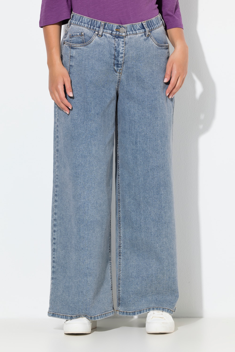 Große Größen Jeans Mary, Damen, blau, Größe: 60, Baumwolle/Polyester, Ulla Popken von Ulla Popken