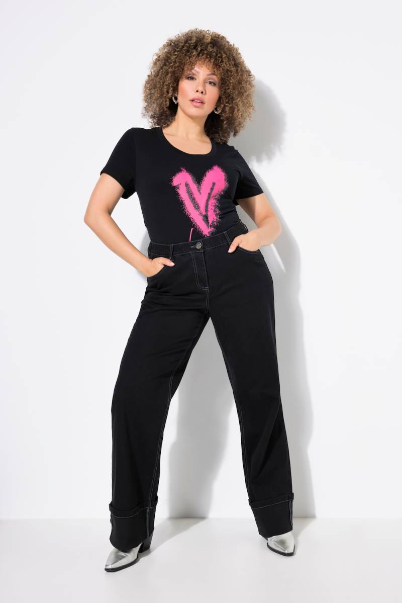 Große Größen Jeans Mary, Damen, schwarz, Größe: 50, Baumwolle/Polyester/Viskose, Ulla Popken Große Größen Jeans Mary, Damen, schwarz, Größe: 50, Baumwolle/Polyester/Viskose, Ulla Popken von Ulla Popken