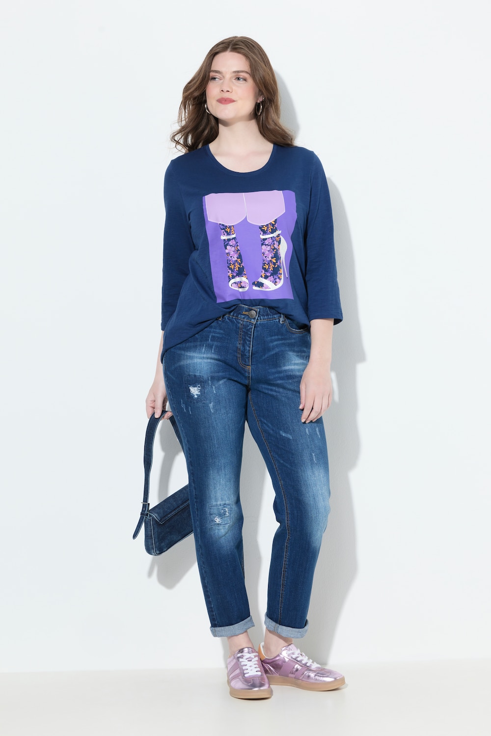 Große Größen Jeans Sammy, Damen, blau, Größe: 48, Baumwolle, Ulla Popken Große Größen Jeans Sammy, Damen, blau, Größe: 48, Baumwolle, Ulla Popken von Ulla Popken