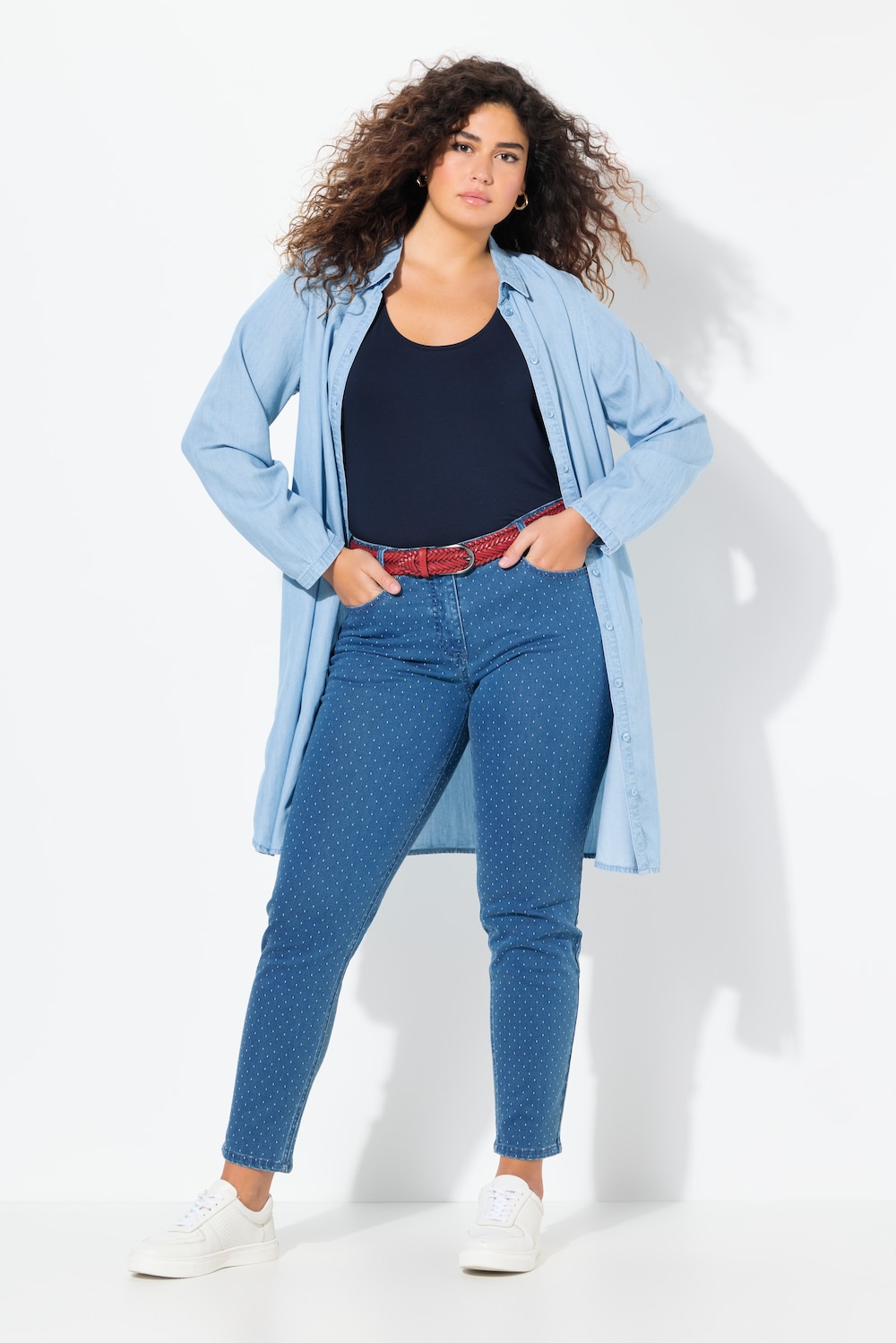 Große Größen Jeans Sarah, Damen, blau, Größe: 42, Baumwolle, Ulla Popken Große Größen Jeans Sarah, Damen, blau, Größe: 42, Baumwolle, Ulla Popken von Ulla Popken
