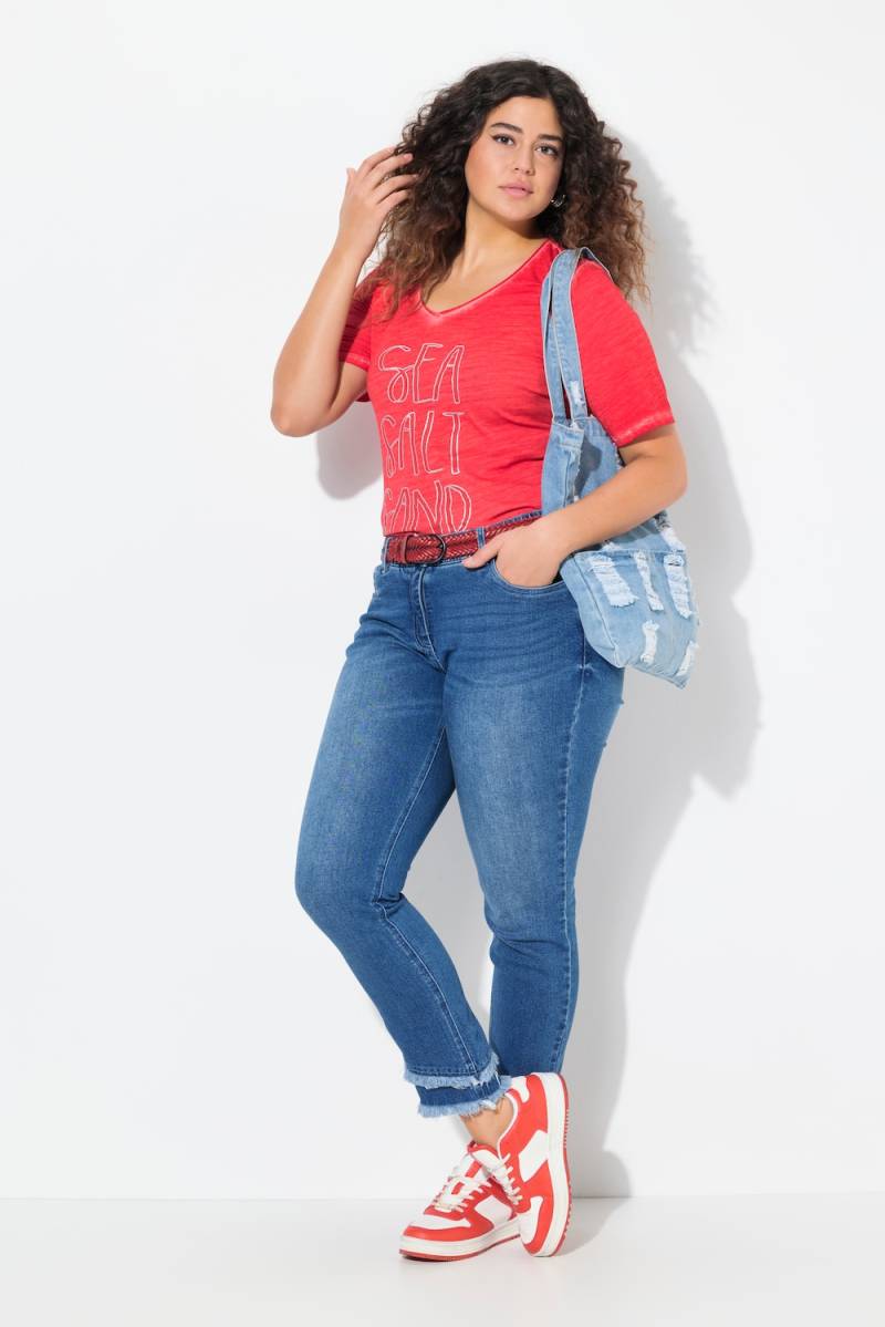 Große Größen Jeans Sarah, Damen, blau, Größe: 52, Baumwolle, Ulla Popken von Ulla Popken