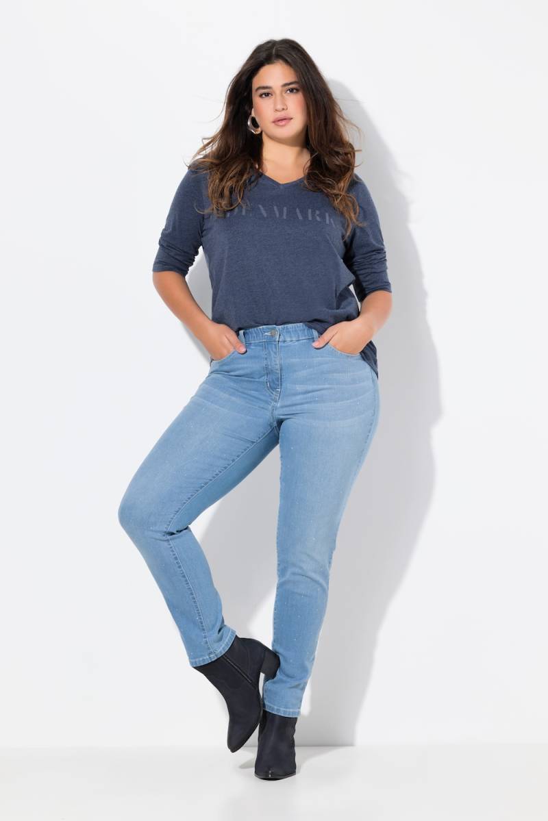 Große Größen Jeans Sarah, Damen, blau, Größe: 60, Baumwolle, Ulla Popken von Ulla Popken