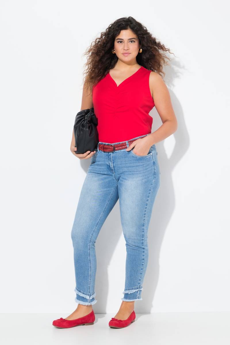 Große Größen Jeans Sarah, Damen, blau, Größe: 60, Baumwolle, Ulla Popken von Ulla Popken