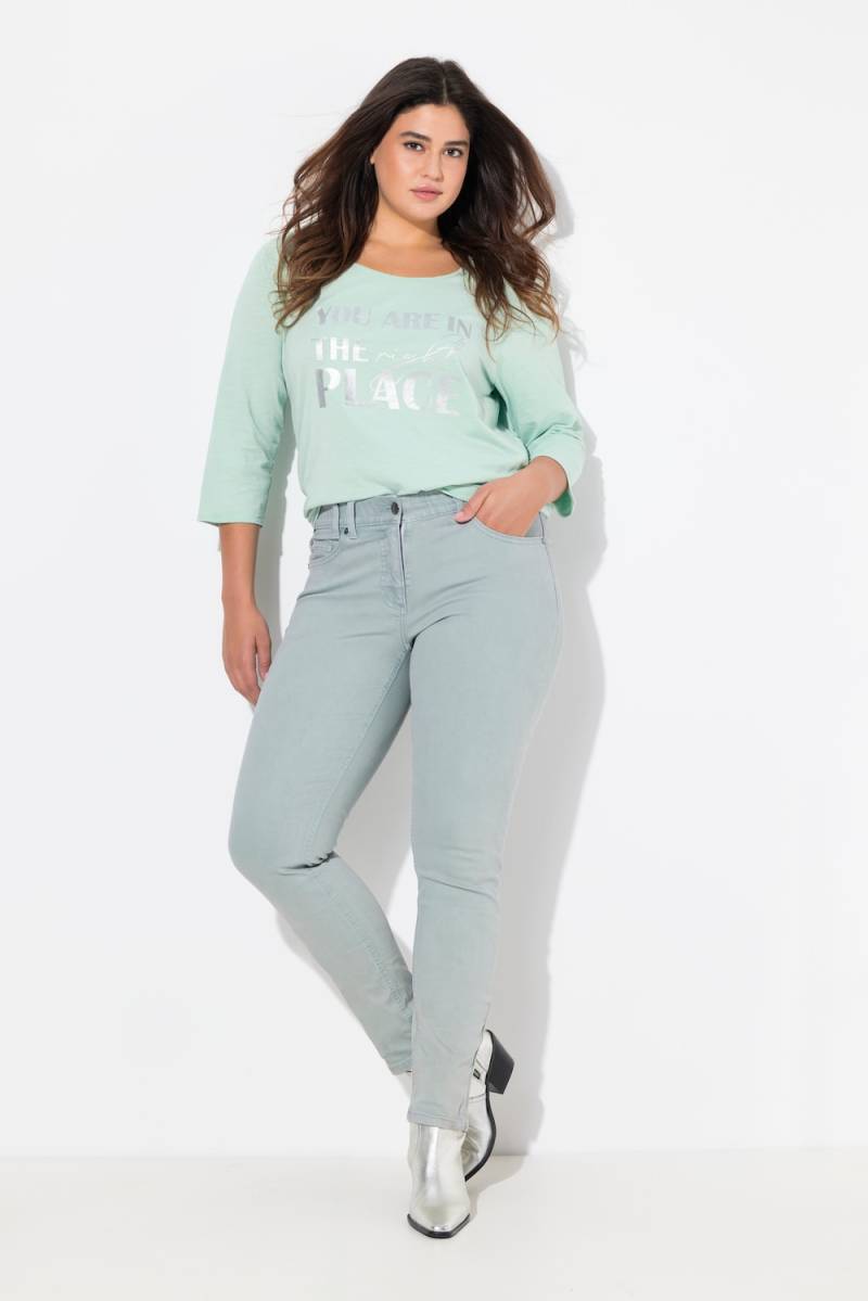 Große Größen Jeans Sarah, Damen, türkis, Größe: 46, Baumwolle, Ulla Popken von Ulla Popken