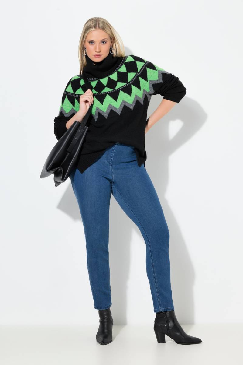 Große Größen Jeggings Sienna, Damen, blau, Größe: 46, Synthetische Fasern/Polyester, Ulla Popken von Ulla Popken