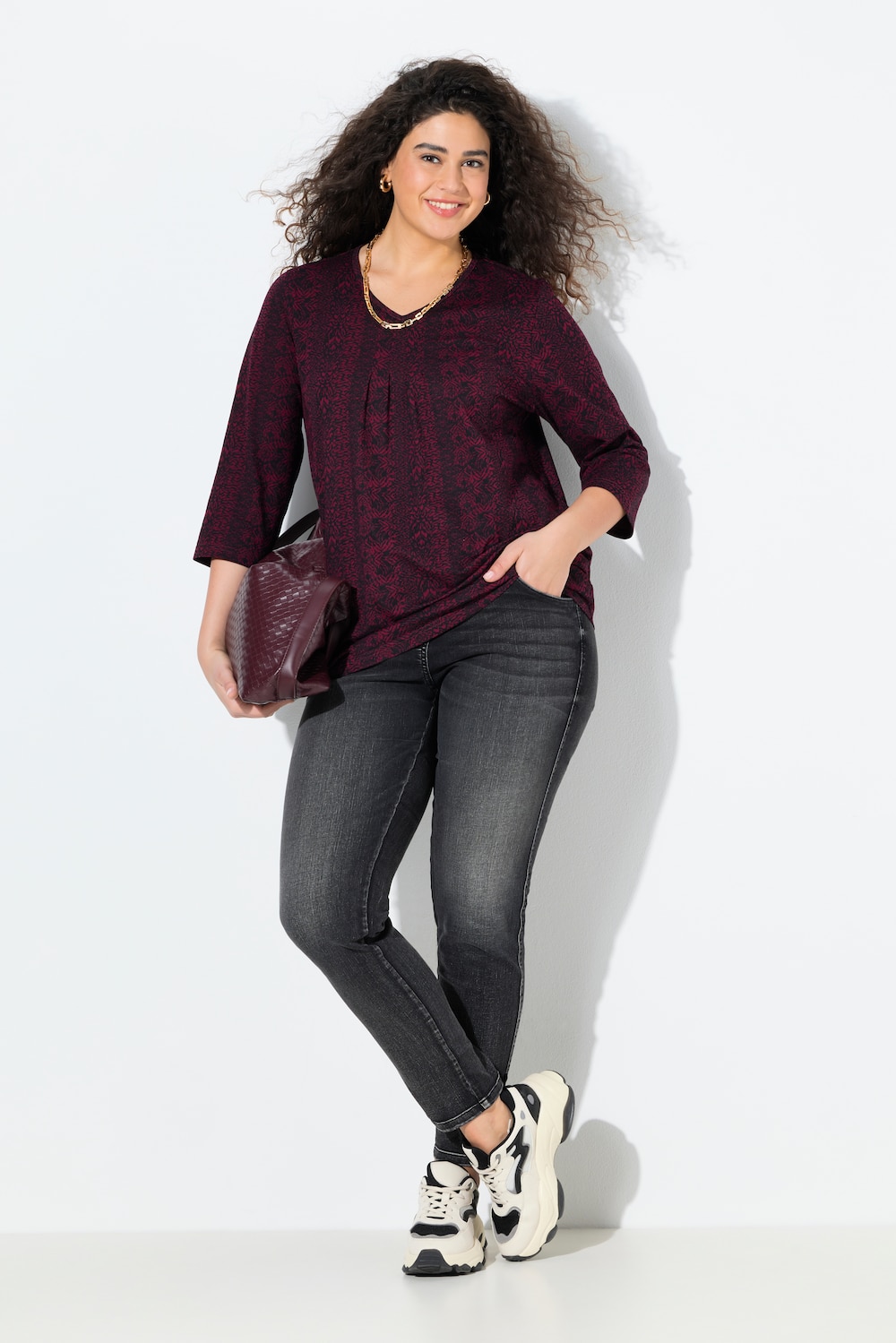 Große Größen Jeggings Sienna, Damen, schwarz, Größe: 52, Baumwolle/Synthetische Fasern/Viskose, Ulla Popken Große Größen Jeggings Sienna, Damen, schwarz, Größe: 52, Baumwolle/Synthetische Fasern/Viskose, Ulla Popken von Ulla Popken