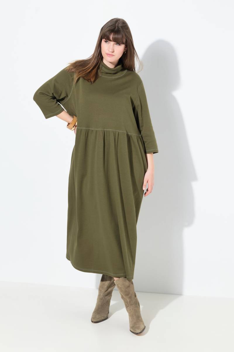 Große Größen Jersey-Maxikleid, Damen, grün, Größe: 50/52, Baumwolle, Ulla Popken Große Größen Jersey-Maxikleid, Damen, grün, Größe: 50/52, Baumwolle, Ulla Popken von Ulla Popken