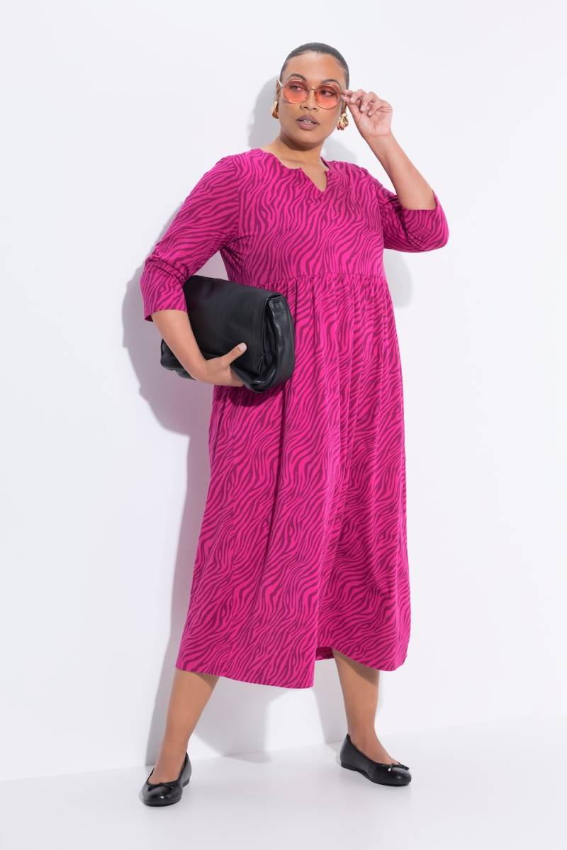 Große Größen Jersey-Maxikleid, Damen, rosa, Größe: 58/60, Baumwolle, Ulla Popken von Ulla Popken