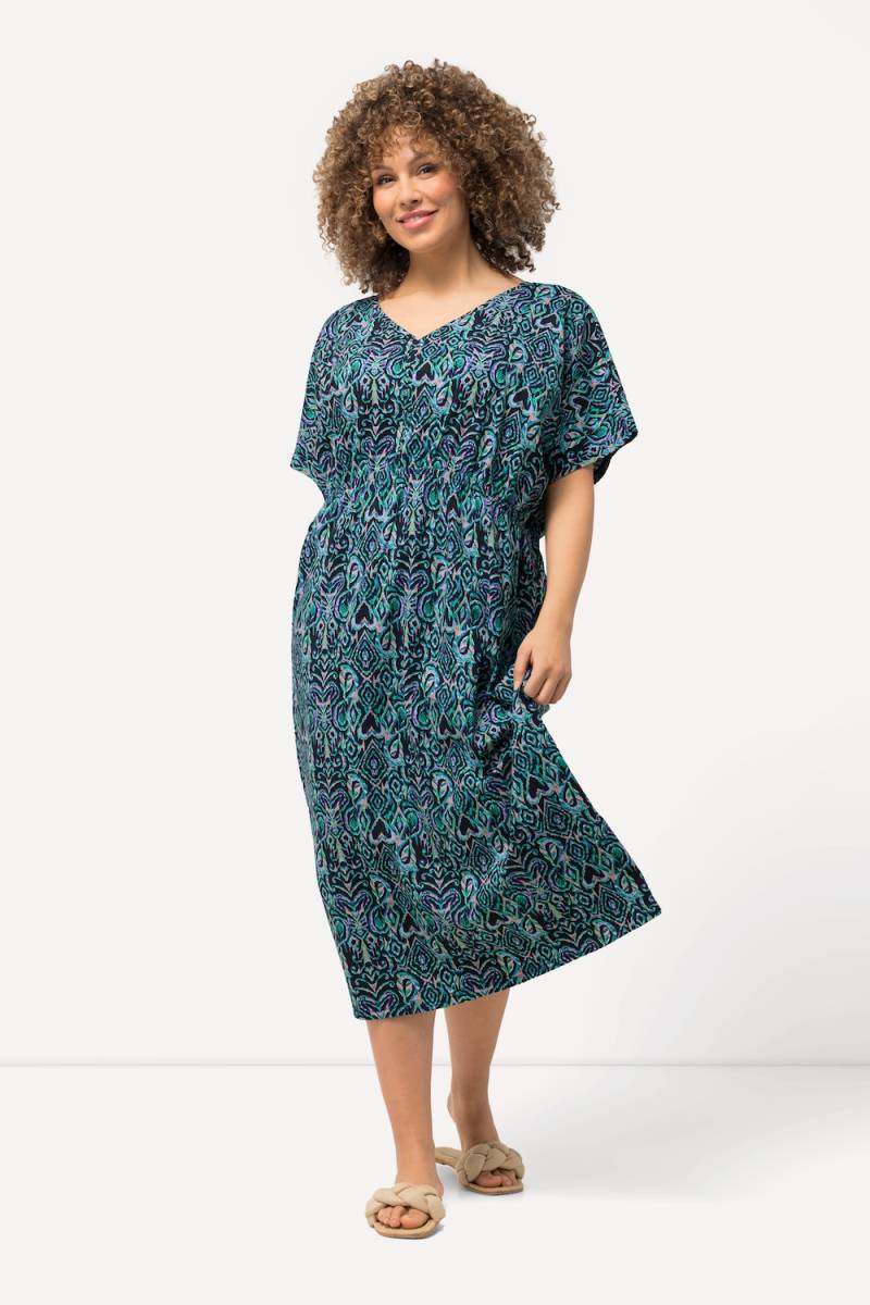 Große Größen Jersey-Midikleid, Damen, grau, Größe: 50/52, Baumwolle, Ulla Popken von Ulla Popken