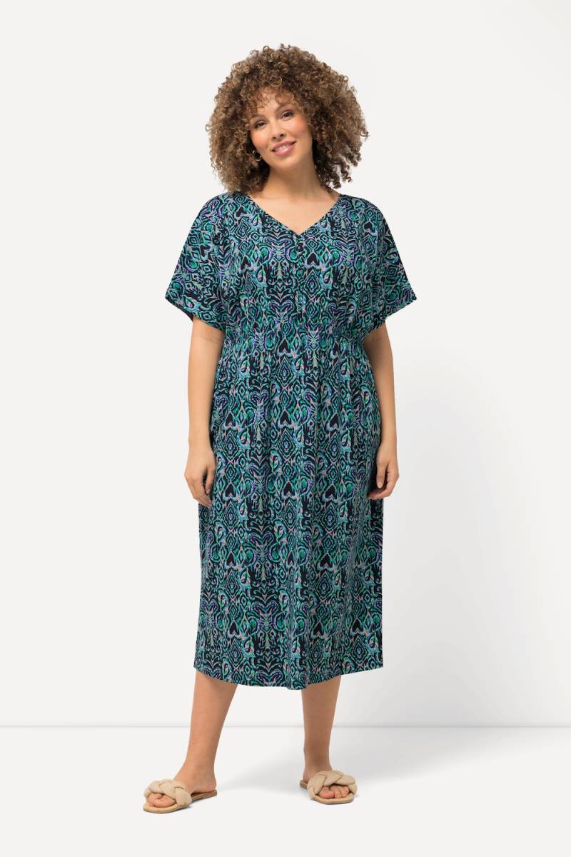 Große Größen Jersey-Midikleid, Damen, grau, Größe: 54/56, Baumwolle, Ulla Popken von Ulla Popken