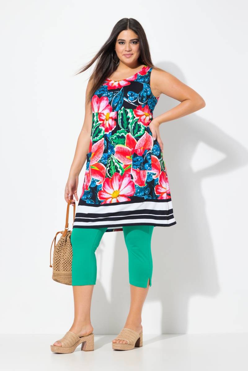 Große Größen Jersey-Minikleid, Damen, schwarz, Größe: 54/56, Viskose, Ulla Popken von Ulla Popken