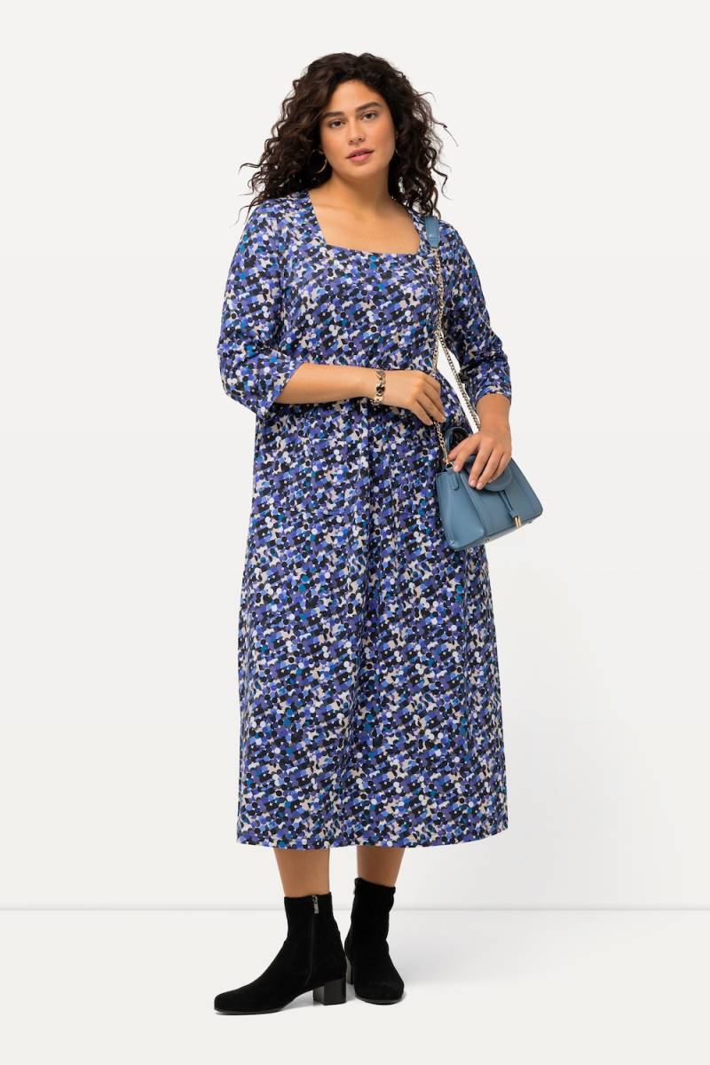 Große Größen Jerseykleid, Damen, blau, Größe: 54/56, Baumwolle, Ulla Popken Große Größen Jerseykleid, Damen, blau, Größe: 54/56, Baumwolle, Ulla Popken von Ulla Popken