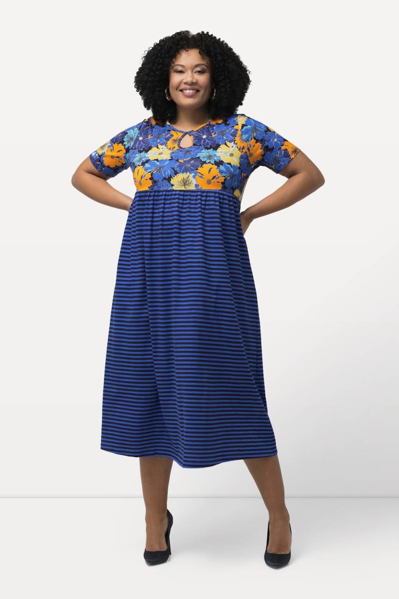 Große Größen Jerseykleid, Damen, blau, Größe: 62/64, Baumwolle, Ulla Popken Große Größen Jerseykleid, Damen, blau, Größe: 62/64, Baumwolle, Ulla Popken von Ulla Popken