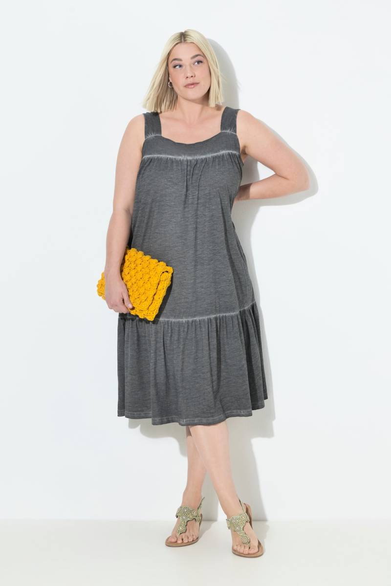 Große Größen Jerseykleid, Damen, grau, Größe: 58/60, Baumwolle, Ulla Popken Große Größen Jerseykleid, Damen, grau, Größe: 58/60, Baumwolle, Ulla Popken von Ulla Popken