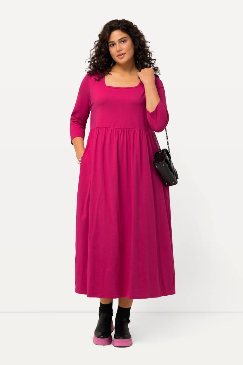 Große Größen Jerseykleid, Damen, rosa, Größe: 46/48, Baumwolle, Ulla Popken von Ulla Popken