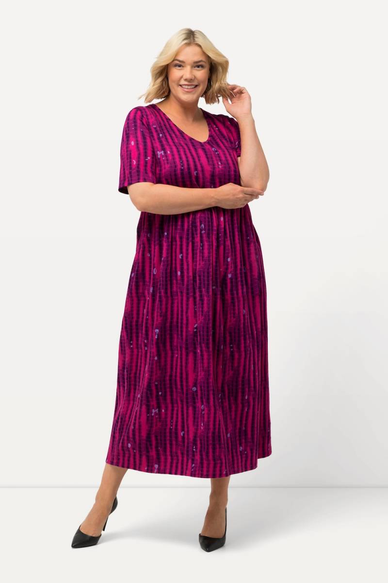 Große Größen Jerseykleid, Damen, rosa, Größe: 50/52, Baumwolle, Ulla Popken von Ulla Popken