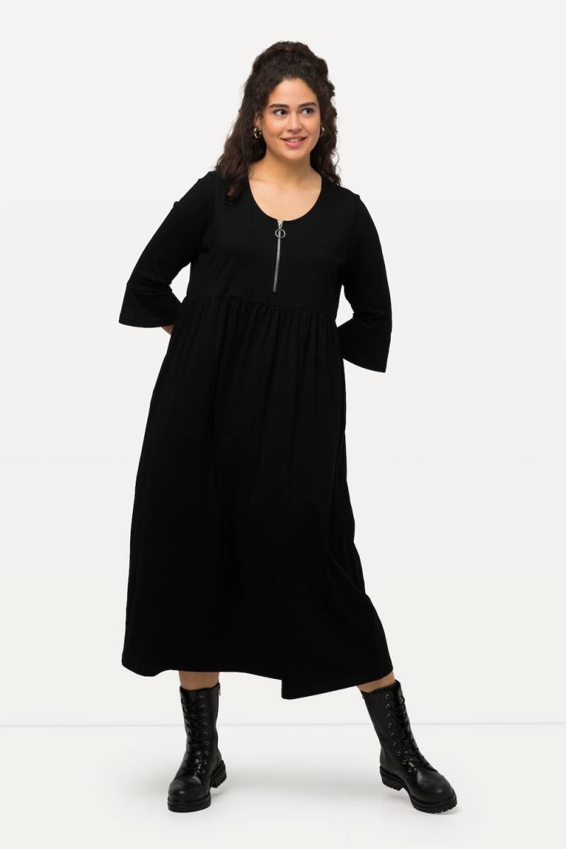 Große Größen Jerseykleid, Damen, schwarz, Größe: 54/56, Baumwolle, Ulla Popken Große Größen Jerseykleid, Damen, schwarz, Größe: 54/56, Baumwolle, Ulla Popken von Ulla Popken