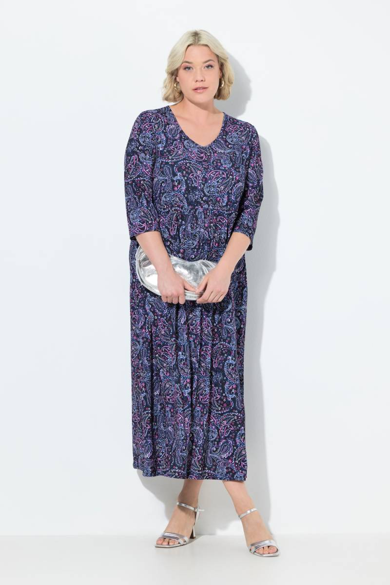 Große Größen Jerseykleid, Damen, schwarz, Größe: 54/56, Polyester, Ulla Popken von Ulla Popken