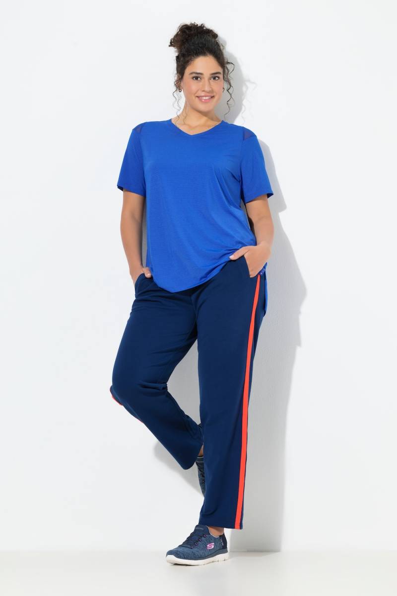 Große Größen Jogginghose, Damen, blau, Größe: 54/56, Baumwolle, Ulla Popken von Ulla Popken