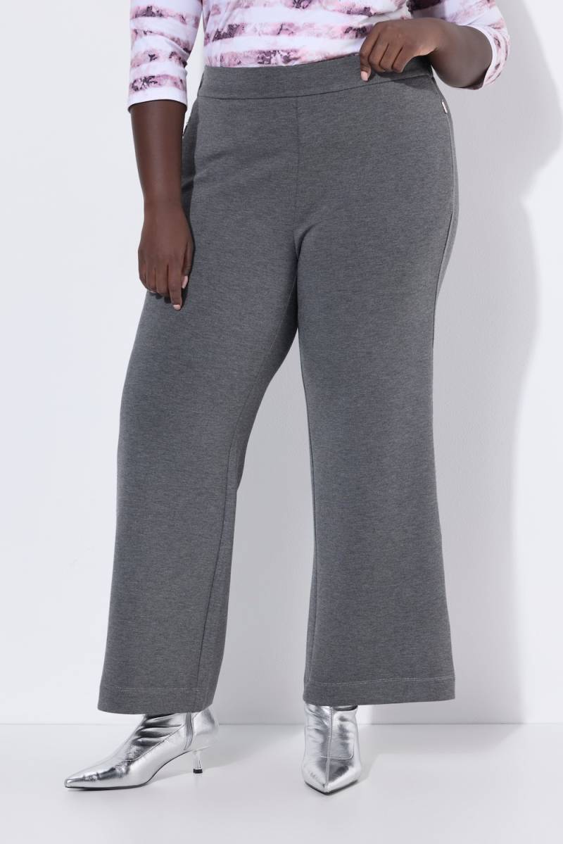 Große Größen Jogginghose Rose, Damen, grau, Größe: 42/44, Viskose/Polyester, Ulla Popken von Ulla Popken