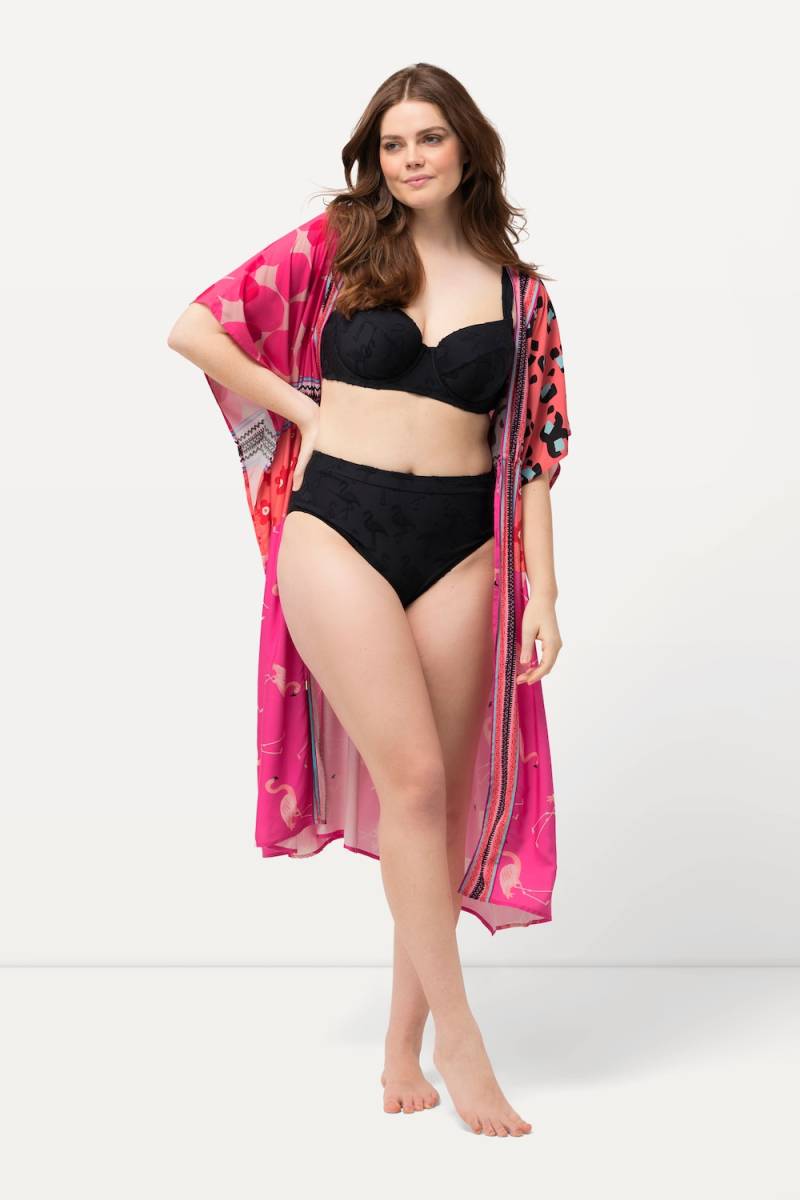 Große Größen Kaftan, Damen, rosa, Größe: 3=58-64, Viskose, Ulla Popken von Ulla Popken