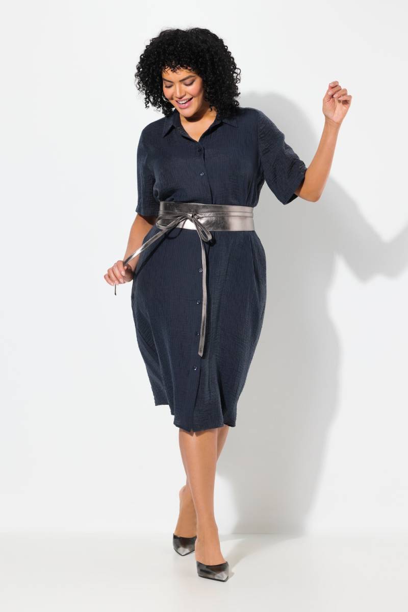 Große Größen Kleid, Damen, blau, Größe: 42/44, Viskose/Synthetische Fasern, Ulla Popken von Ulla Popken