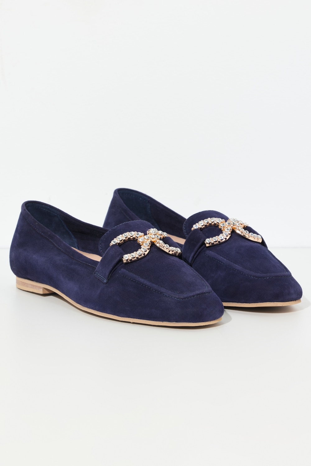 Große Größen Leder-Ballerinas, Damen, blau, Größe: 40, Leder, Ulla Popken Große Größen Leder-Ballerinas, Damen, blau, Größe: 40, Leder, Ulla Popken von Ulla Popken