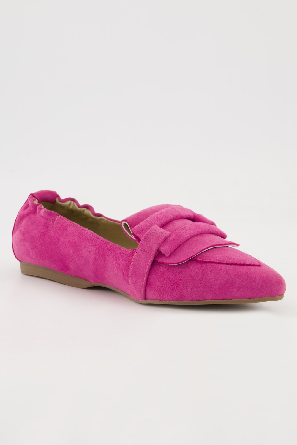 Leder-Ballerinas, Damen, rosa, Größe: 39, Leder, Ulla Popken von Ulla Popken