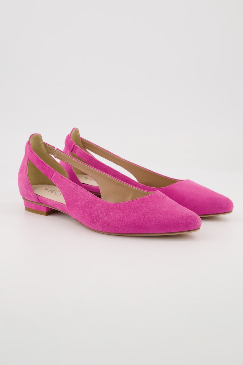Große Größen Leder-Ballerinas, Damen, rosa, Größe: 42, Leder, Ulla Popken Große Größen Leder-Ballerinas, Damen, rosa, Größe: 42, Leder, Ulla Popken von Ulla Popken