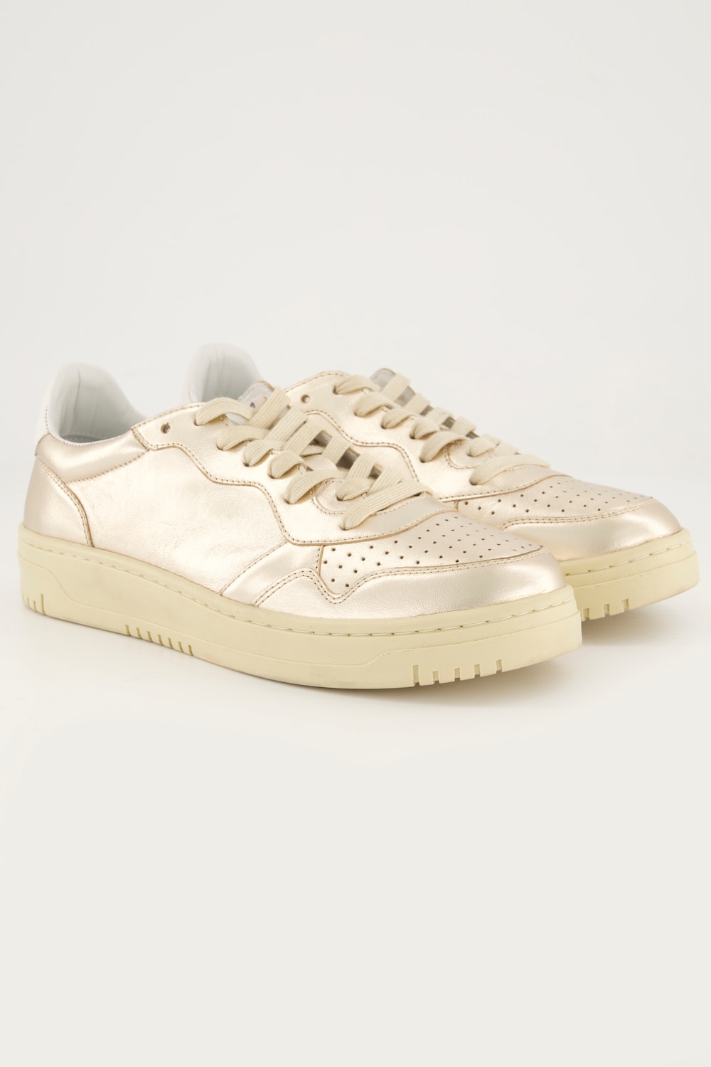 Große Größen Leder-Sneaker, Damen, braun, Größe: 42, Sonstige/Leder, Ulla Popken von Ulla Popken