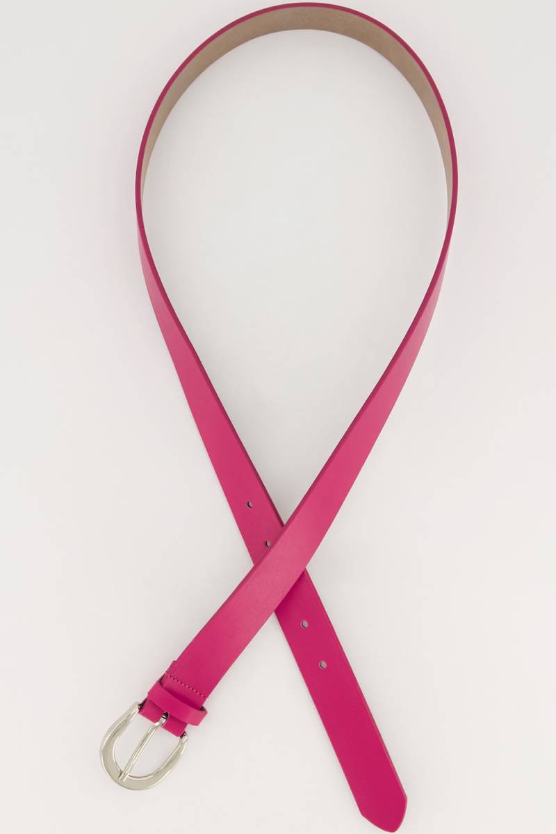 Große Größen Ledergürtel, Damen, rosa, Größe: 95, Leder, Ulla Popken von Ulla Popken