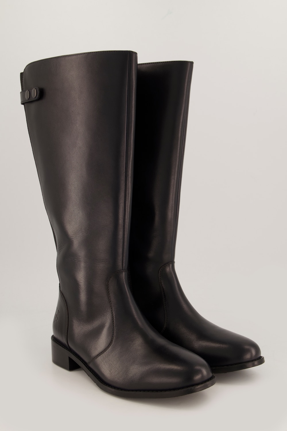 Große Größen Lederstiefel, Damen, blau, Größe: 42, Sonstige/Leder, Ulla Popken von Ulla Popken