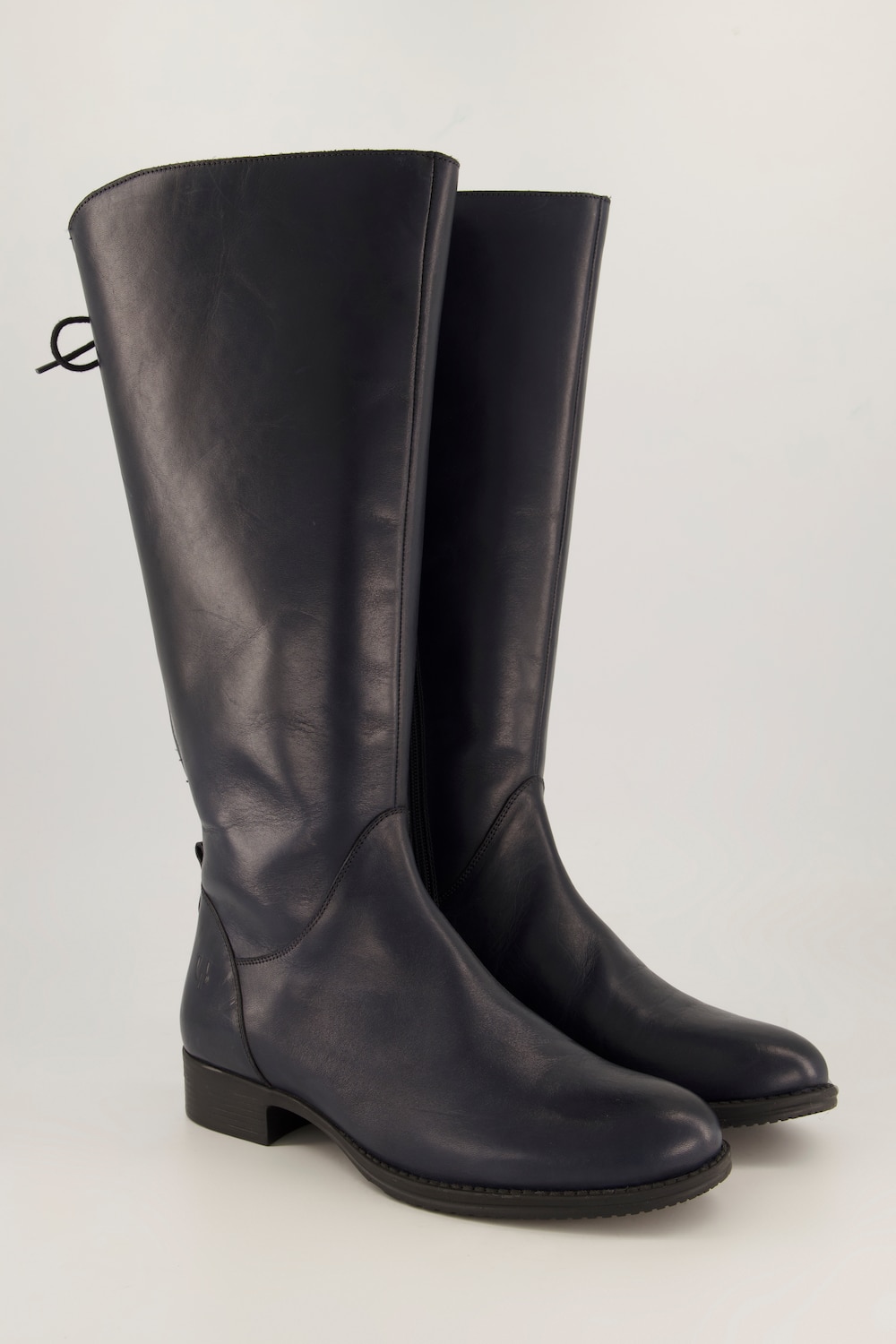 Große Größen Lederstiefel, Damen, blau, Größe: 43, Sonstige/Leder, Ulla Popken von Ulla Popken