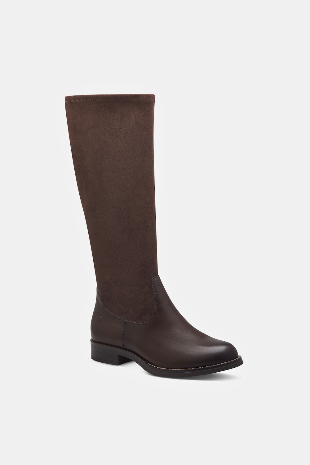 Große Größen Lederstiefel, Damen, braun, Größe: 38, Sonstige/Leder, Ulla Popken von Ulla Popken
