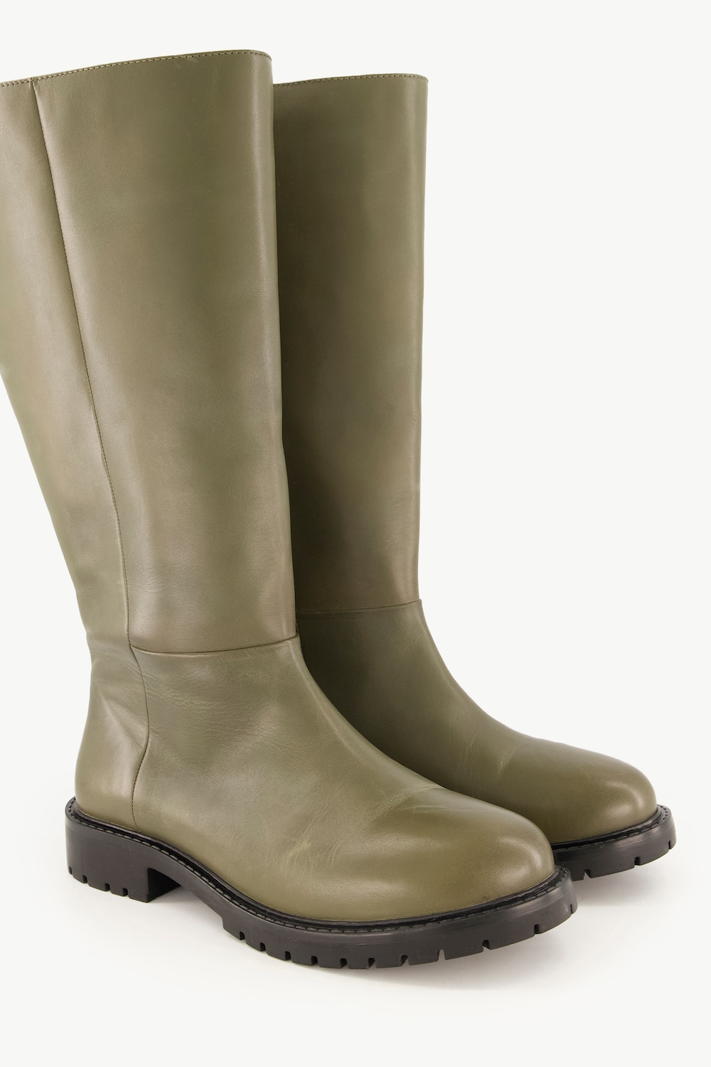 Große Größen Lederstiefel, Damen, braun, Größe: 40, Sonstige/Leder, Ulla Popken von Ulla Popken