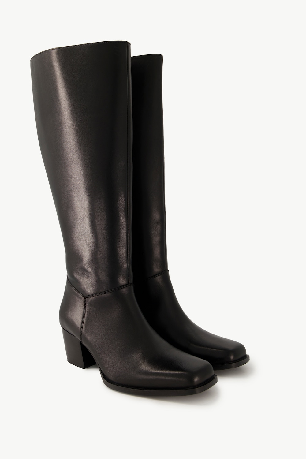 Große Größen Lederstiefel, Damen, schwarz, Größe: 40, Polyester/Leder, Ulla Popken Große Größen Lederstiefel, Damen, schwarz, Größe: 40, Polyester/Leder, Ulla Popken von Ulla Popken