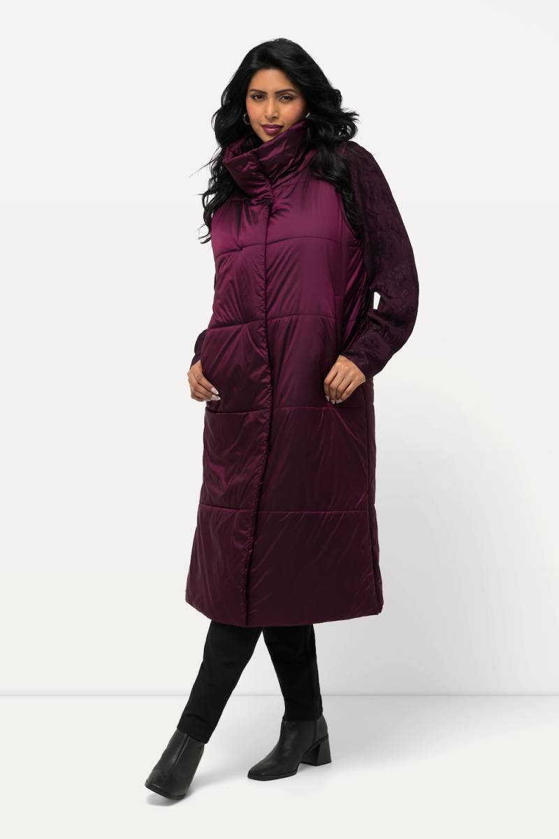 Große Größen Long-Steppweste, Damen, lila, Größe: 54/56, Polyester/Synthetische Fasern, Ulla Popken Große Größen Long-Steppweste, Damen, lila, Größe: 54/56, Polyester/Synthetische Fasern, Ulla Popken von Ulla Popken