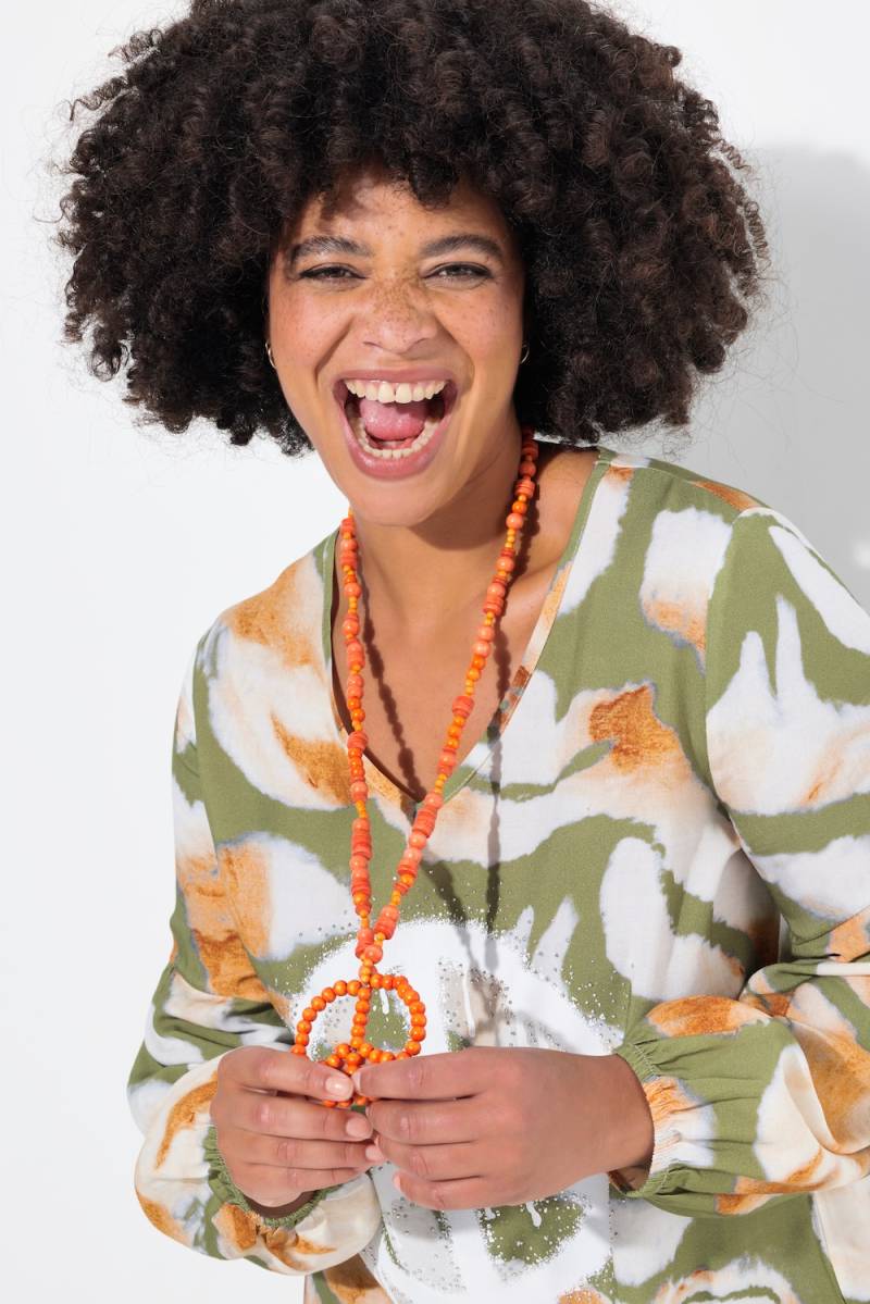 Große Größen Longkette, Damen, orange, Größe: One Size, Holz, Ulla Popken Große Größen Longkette, Damen, orange, Größe: One Size, Holz, Ulla Popken von Ulla Popken