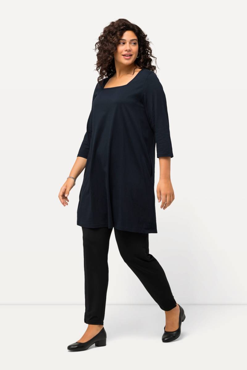 Große Größen Longshirt, Damen, blau, Größe: 58/60, Baumwolle, Ulla Popken Große Größen Longshirt, Damen, blau, Größe: 58/60, Baumwolle, Ulla Popken von Ulla Popken