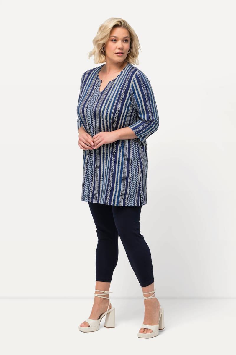 Große Größen Longshirt, Damen, blau, Größe: 62/64, Baumwolle, Ulla Popken Große Größen Longshirt, Damen, blau, Größe: 62/64, Baumwolle, Ulla Popken von Ulla Popken