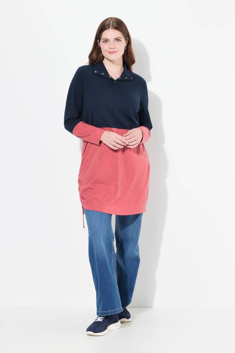 Große Größen Longshirt, Damen, braun, Größe: 58/60, Baumwolle, Ulla Popken von Ulla Popken